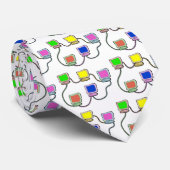 Computernetwerk Stropdas (Opgerold)