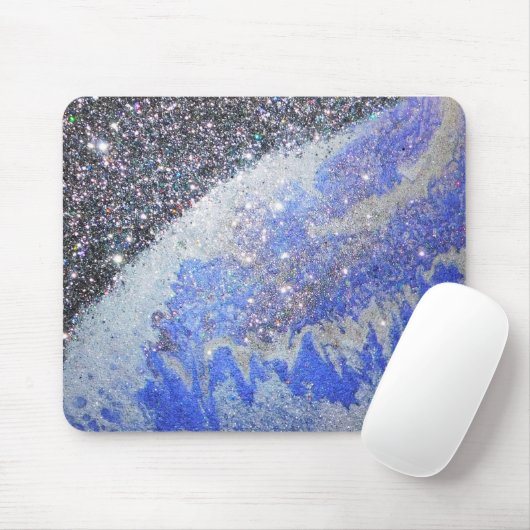 Computerpad, sterrenstelsel, pad, muis, muispad, muismat (Met muis)