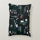 Computerprintplaatpatroon Kantoor Decor Accent Kussen (Achterkant (Verticaal))