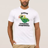 Computerprogramma in ruste (schildpad) t-shirt (Voorkant)