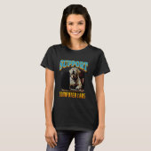 Computerprogrammering Labrador Retriever Software  T-shirt (Voorkant volledig)