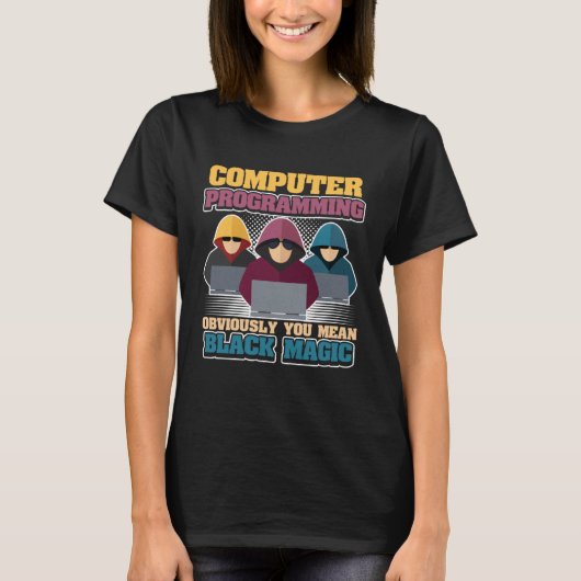Computerprogrammering T-shirt (Voorkant)