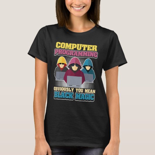Computerprogrammering T-shirt (Voorkant)