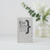 Computerprogrammeur Geek Web Designer Computer Visitekaartje (Staand voorkant)