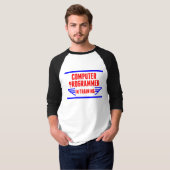 Computerprogrammeur in opleiding t-shirt (Voorkant volledig)