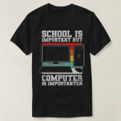 Computerprogrammeur Informatica T-shirt (Design voorkant)