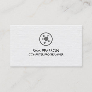 Computerprogrammeur Softwareontwikkelaar Visitekaartje