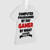 Computerprogrammeur van Day Gamer by Night Ornament (voorkant)
