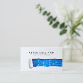 Computerreparatie Geripte papieren elektronische c Visitekaartje (Staand voorkant)