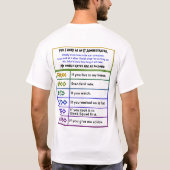 Computerreparatie - IT-beheerder - Tshirt (Achterkant)