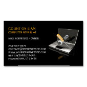 Computerreparatie Magnetisch Visitekaartje (Voorkant)