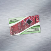 Computerreparatie Magnetisch Visitekaartje (Voorbeeld)