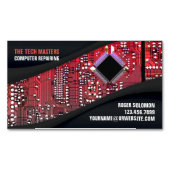 Computerreparatie Magnetisch Visitekaartje (Voorkant)