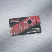 Computerreparatie Magnetisch Visitekaartje (Voorbeeld)