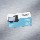 Computerreparatie Magnetische Visitekaartjes Visitekaartje Magneet (Voorbeeld)