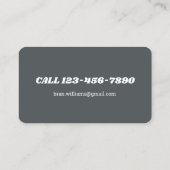 Computerreparatie Visitekaartje (Achterkant)