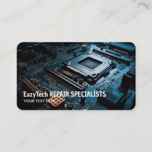 Computerreparatie Visitekaartje (Voorkant)