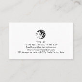 Computerreparatieservice Visitekaartje (Achterkant)