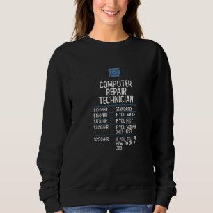 computerreparatietechnicus grappig cadeauidee cade trui