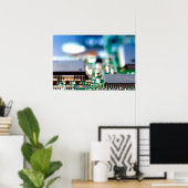 Computer's chip camouflage poster (Thuiskantoor)