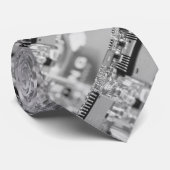 Computer's chip camouflage stropdas (Opgerold)