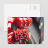 Computers-kabelconnector Briefkaart (Voorkant / Achterkant)