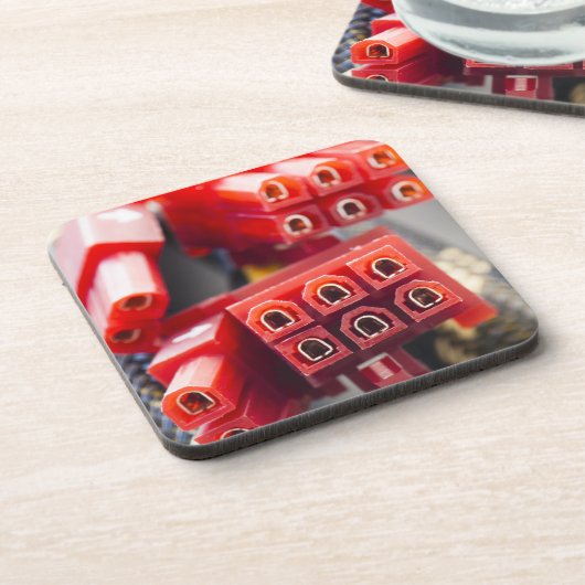 Computers-kabelconnector Drankjes Onderzetter (Linkerzijde)