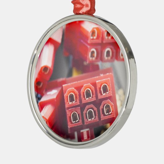 Computers-kabelconnector Metalen Ornament (Links)