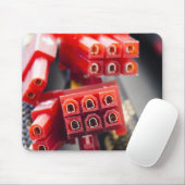 Computers-kabelconnector Muismat (Met muis)