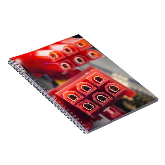 Computers-kabelconnector Notitieboek (Rechterzijde)