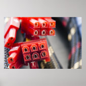 Computers-kabelconnector Poster (Voorkant)