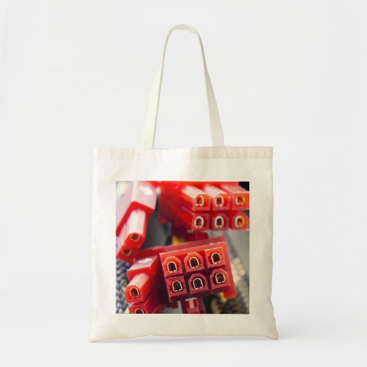 Computers-kabelconnector Tote Bag (Voorkant)