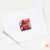 Computers-kabelconnector Vierkante Sticker (Envelop)