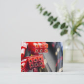 Computers-kabelconnector Visitekaartje (Staand voorkant)