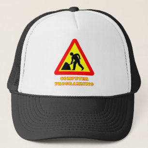 Computers programmeren Funny wegwijzer humor Trucker Pet
