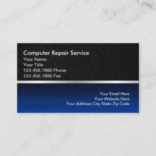 Computers Repair Service Professional Visitekaartje
