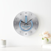 Computers Theme Wall Decor Clock Grote Klok (Huis)