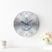Computers Theme Wall Decor Clock Grote Klok (Huis)
