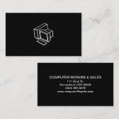 Computers Visitekaartje (Voorkant / Achterkant)