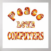 COMPUTERS VOOR VREDESVERLIES POSTER (Voorkant)