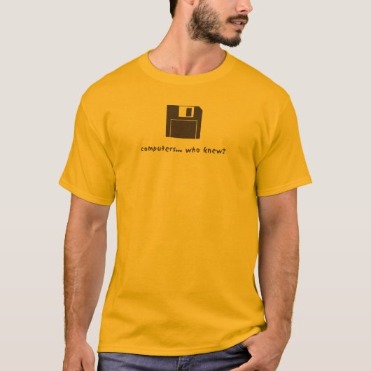 computers... wie wist het ? t-shirt (Voorkant)