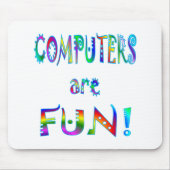 Computers zijn leuk muismat (Voorkant)