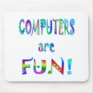 Computers zijn leuk muismat