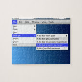 Computersarcasme. Legpuzzel (Horizontaal)