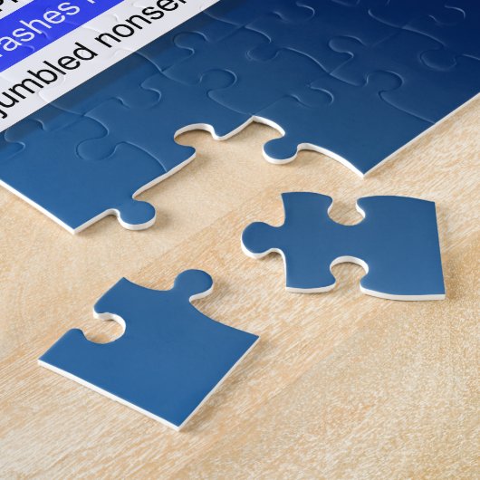 Computersarcasme. Legpuzzel (Zijkant)