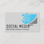 Computerscherm Digitale Logo Visitekaartje (Voorkant)