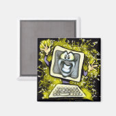 Computerschok Magneet (Voorkant / Achterkant)