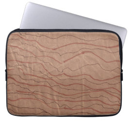 ComputerSleeve met bruin vormgeving Laptop Sleeve