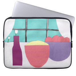 ComputerSleeve met keukenscène Laptop Sleeve