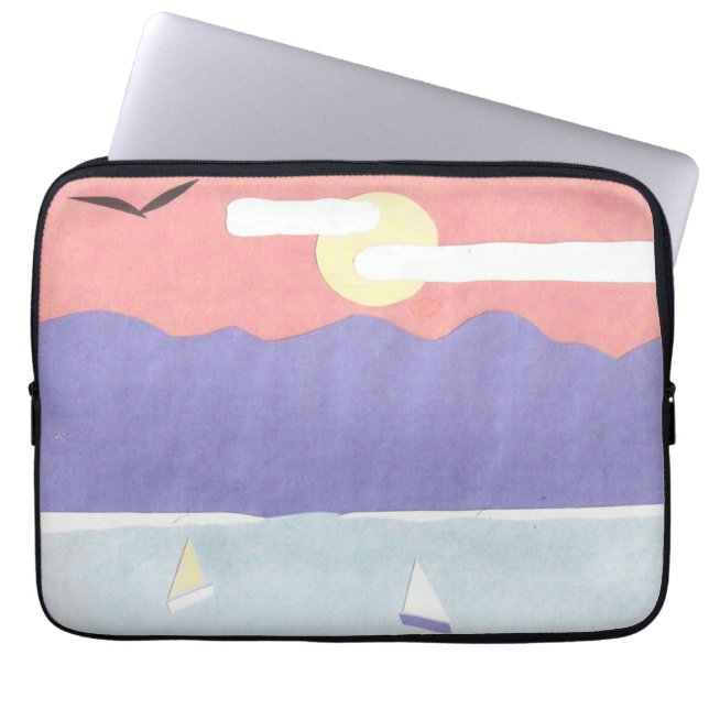 ComputerSleeve met mountaindesign Laptop Sleeve (Voorkant)